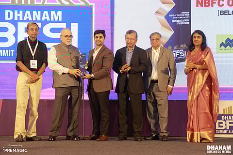 Dhanam NBFC of the Year 2025 award