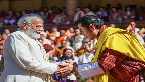 Modi in bhutan