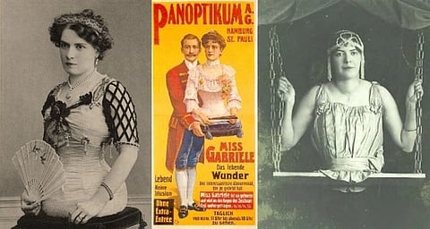 Mademoiselle Gabrielle The Half-Woman