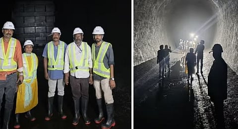 മൂലമറ്റം പവർഹൗസ് ഷട്ട് ഡൗൺ ചെയ്തു: പ്രഷർ ടണലിൽ സുരക്ഷാ പരിശോധന പൂർത്തിയാക്കി KSEB ഉദ്യോഗസ്ഥർ | KSEB