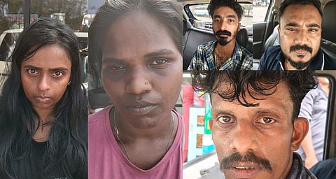 ചാലക്കുടിയിൽ വൻ എം.ഡി.എം.എ വേട്ട: 57 ഗ്രാം മയക്കുമരുന്നുമായി രണ്ട് യുവതികളുൾപ്പെടെ 5 പേർ പിടിയിൽ | Massive MDMA bust in Chalakudy
