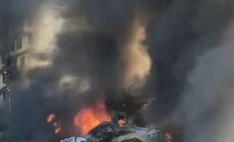 കൊൽക്കത്ത എസ്ര സ്ട്രീറ്റിൽ വൻ തീപിടിത്തം: കത്തി നശിച്ചത് മുന്നൂറോളം കടകൾ | Fire