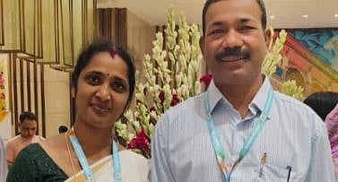 കൗതുകമുണർത്തുന്ന തിരഞ്ഞെടുപ്പ്: ഭാര്യയും ഭർത്താവും ഒരേ പഞ്ചായത്തിലെ തൊട്ടടുത്ത വാർഡുകളിൽ ജനവിധി തേടുന്നു | Election