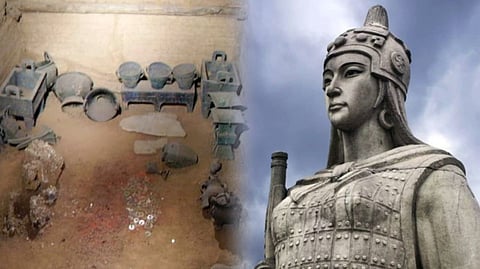The story of the heroic woman Fu Hao who uncovered a tomb full of valuables and weapons