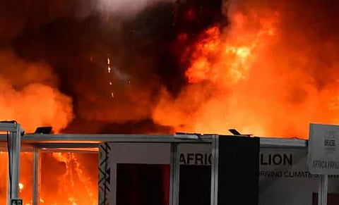 ബ്രസീലിലെ കാലാവസ്ഥാ ഉച്ചകോടി വേദിയിൽ വൻ തീപിടിത്തം: യുഎൻ സെക്രട്ടറി ജനറൽ ഉൾപ്പെടെ ആയിരങ്ങളെ ഒഴിപ്പിച്ചു, ഇന്ത്യൻ പ്രതിനിധികൾ സുരക്ഷിതർ | Fire