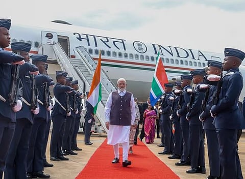 ജി 20 ഉച്ചകോടി: വ്യാപാരം, ഭീകരവാദം തുടങ്ങിയ വിഷയങ്ങളിൽ ഇന്ത്യയുടെ നിലപാട് വ്യക്തമാക്കാൻ പ്രധാനമന്ത്രി നരേന്ദ്ര മോദി | G20 Summit