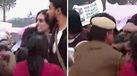 ഡൽഹിയിലെ വായു മലിനീകരണ പ്രതിഷേധം: വിദ്യാർത്ഥികളെ പോലീസ് ക്രൂരമായി മർദിച്ചെന്ന് പരാതി; പെൺകുട്ടികളുടെ വസ്ത്രം വലിച്ചു കീറിയെന്നും ആരോപണം | Air pollution