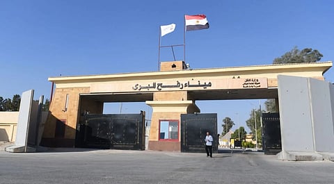 Rafah crossing 