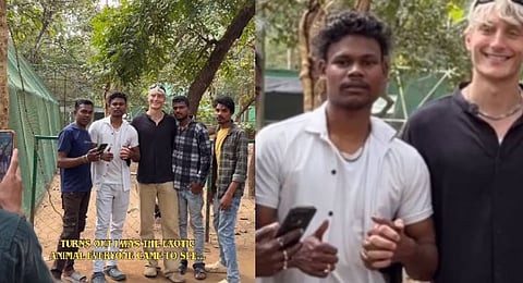 'ഇന്ത്യയിലെ മൃ​ഗശാലയിൽ മൃ​ഗങ്ങൾക്ക് പകരം ആളുകളെ ആകർഷിച്ചത് ഞാൻ'; അനുഭവം പങ്കുവച്ച് ഇറ്റലിയിൽ നിന്നുള്ള യുവാവ്; വീഡിയോ | Zoo