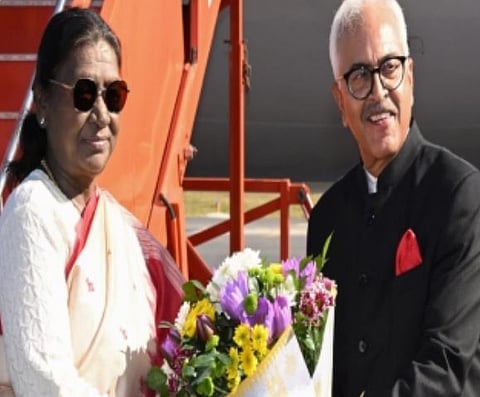 രാഷ്ട്രപതി ദ്രൗപതി മുർമു മണിപ്പൂരിൽ | President