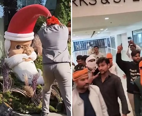 രാജ്യത്ത് ക്രിസ്മസ് ആഘോഷങ്ങൾക്ക് നേരെ തീവ്രഹിന്ദുത്വ സംഘടനകളുടെ അതിക്രമം; വിവിധ സംസ്ഥാനങ്ങളിൽ വ്യാപക അക്രമം
