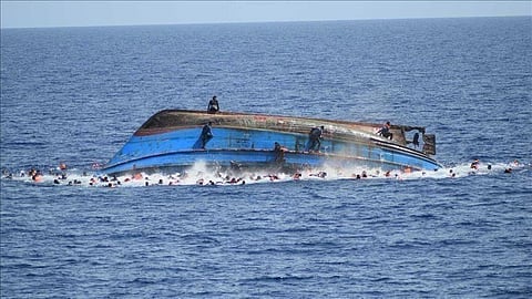  Greece Migrant Boat