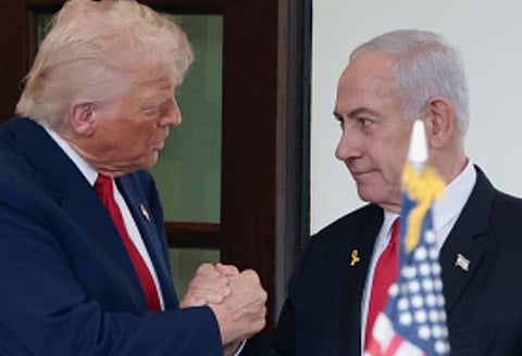 'നെതന്യാഹു ഇല്ലായിരുന്നുവെങ്കിൽ ഇന്ന് ഇസ്രായേൽ നിലനിൽക്കുമായിരുന്നില്ല': പ്രശംസിച്ച് ട്രംപ്, നിർണ്ണായക കൂടിക്കാഴ്ച നടത്തി | Netanyahu
