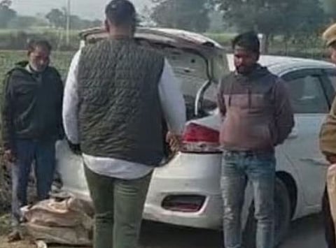 പുതുവത്സര തലേന്ന് രാജസ്ഥാനിൽ വൻ സ്‌ഫോടക വസ്തു ശേഖരം പിടികൂടി: കാറിൽ കടത്തിയത് 150 കിലോ അമോണിയം നൈട്രേറ്റ് | Explosives