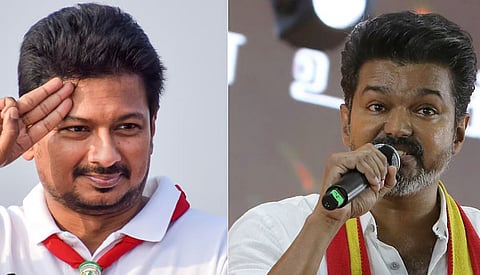 'പോരാട്ടം AIADMKയുമായി': വിജയ്‌യുടെ അവകാശവാദത്തെ തള്ളി ഉദയനിധി സ്റ്റാലിൻ | AIADMK