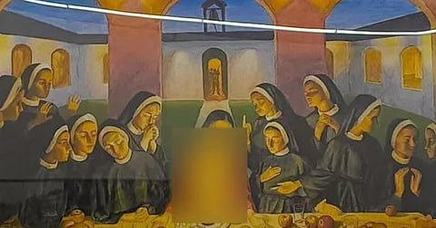 അന്ത്യ അത്താഴ ചിത്രം വിവാദത്തിൽ: കൊച്ചി ബിനാലെയിലെ 'ഇടം' പ്രദർശനം നിർത്തിവച്ചു | Kochi Biennale