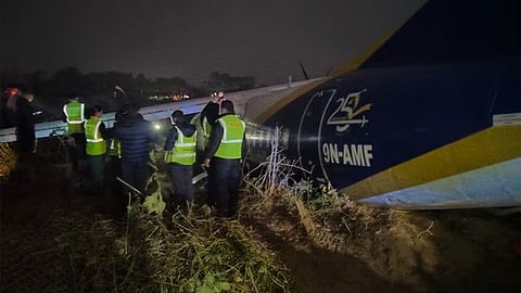 നേപ്പാളിൽ വിമാനം റൺവേയിൽ നിന്ന് തെന്നിമാറി; ഒഴിവായത് വൻ ദുരന്തം, 55 യാത്രക്കാരും സുരക്ഷിതർ | Buddha Air plane skid Bhadrapur Nepal
