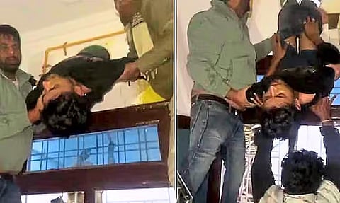 മോഷണശ്രമത്തിനിടെ എക്‌സ്‌ഹോസ്റ്റ് ഫാൻ ഹോളിൽ കുടുങ്ങി; രാജസ്ഥാനിൽ കള്ളന് പറ്റിയ അമളി | Rajasthan Thief Stuck in Fan Hole
