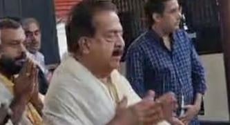 ആലത്തിയൂർ ഹനുമാൻകാവിൽ ഗദ സമർപ്പിച്ച് രമേശ് ചെന്നിത്തല | Temple