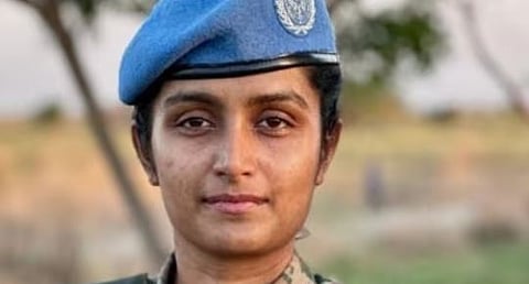 സമാധാന ദൗത്യത്തിലെ മികവിന് മേജർ സ്വാതി ശാന്തകുമാറിന് UN അവാർഡ് | UN Award