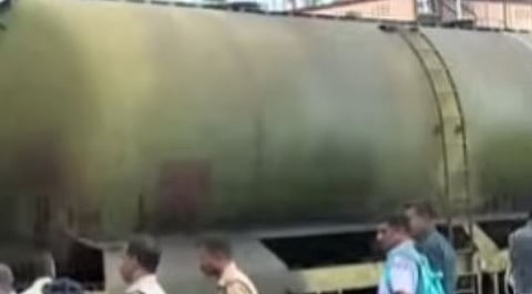 തലസ്ഥാനത്ത് ഗുഡ്സ് ട്രെയിൻ ടാങ്കറിൽ തീപിടിത്തം | Fire