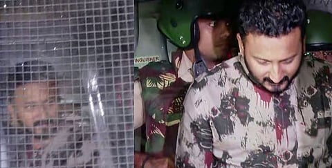 രാഹുൽ മാങ്കൂട്ടത്തിലുമായി തിരുവല്ലയിൽ തെളിവെടുപ്പ്: ഹോട്ടൽ മുറി തിരിച്ചറിഞ്ഞ്, പുഞ്ചിരിയോടെ രാഹുൽ, ഒരു മണിക്കൂറോളം ചെലവഴിച്ചെന്ന് വെളിപ്പെടുത്തൽ, പരാതിയെ കുറിച്ചുള്ള ചോദ്യങ്ങളോട് മൗനം | Rahul Mamkootathil