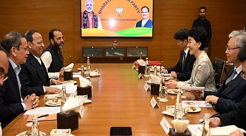 ചരിത്രത്തിൽ ആദ്യമായി RSS ആസ്ഥാനത്ത് ചൈനീസ് കമ്മ്യൂണിസ്റ്റ് പാർട്ടി പ്രതിനിധികൾ | RSS