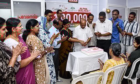 ഒരുലക്ഷം സൗജന്യ ഡയാലിസിസുകള്‍ പൂര്‍ത്തിയാക്കി ആല്‍ഫ ഡയാലിസിസ്