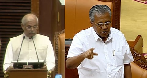 അസാധാരണ നീക്കം; നയപ്രഖ്യാപനത്തിൽ മാറ്റം വരുത്തി രാജേന്ദ്ര ആർലേക്കർ; ഗവർണർ ഒഴിവാക്കിയ ഭാഗങ്ങൾ സഭയിൽ വായിച്ച് മുഖ്യമന്ത്രി | Kerala Assembly