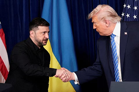  Zelenskyy-Trump Davos Meeting
