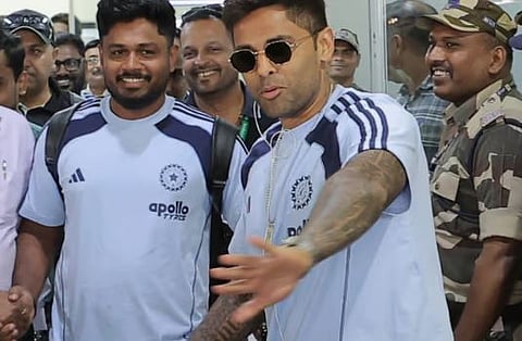 'ചേട്ടന് വഴി കൊടുക്കൂ': തിരുവനന്തപുരത്ത് സഞ്ജുവിനെ ട്രോളി സൂര്യകുമാർ യാദവ്| Sanju Samson