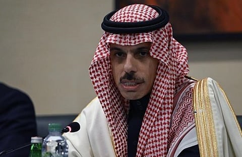 സൗദി വിദേശകാര്യ മന്ത്രി ഗാസ അക്രമം തടയാൻ നയതന്ത്ര ശ്രമങ്ങളിൽ ഏർപ്പെടുന്നു