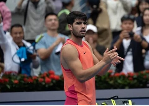 ചൈന ഓപ്പൺ: അൽകാരാസിന് തകർപ്പൻ ജയം