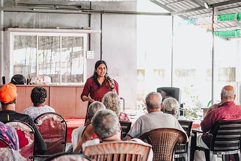 തേവര സർക്കാർ വൃദ്ധസദനത്തിൽ ബോധവത്കരണ ക്ലാസ് നടത്തി പ്രയത്ന