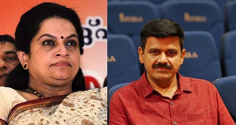 സ്നേ​ഹ​ത്തി​ന്‍റെ ക​ട​യി​ൽ അ​ല്ല നി​ങ്ങ​ൾ മെ​മ്പ​ർ​ഷി​പ്പ് എ​ടു​ത്ത​ത്. വെ​റു​പ്പി​ന്‍റെ​യും പാ​പി​ക​ളു​ടെ​യും ഇ​ട​യി​ലേ​ക്കാ​ണ്; സ​ന്ദീ​പ് വാ​ര്യ​രെ പ​രി​ഹ​സി​ച്ച് പ​ത്മ​ജ | Padmaja Venugopal
