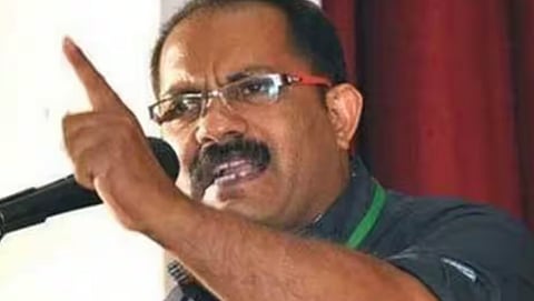 AK Balan meant that the Home Minister cannot be a Muslim, says KM Shaji