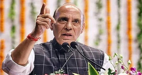 Some nations openly violating global norms, Rajnath Singh