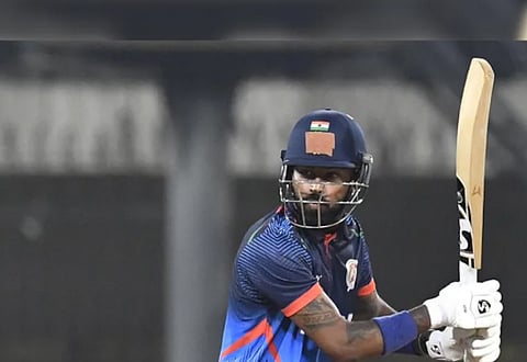 വിജയ് ഹസാരെ ട്രോഫി നോക്കൗട്ടിൽ ബറോഡയ്ക്കായി ഹാർദിക് പാണ്ഡ്യ തിരിച്ചെത്തും
