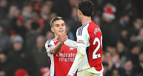 ഇം​ഗ്ലീ​ഷ് പ്രീ​മി​യ​ർ ലീ​ഗി​ൽ ആ​ഴ്സ​ണ​ലിന് ജ​യം | English Premier League