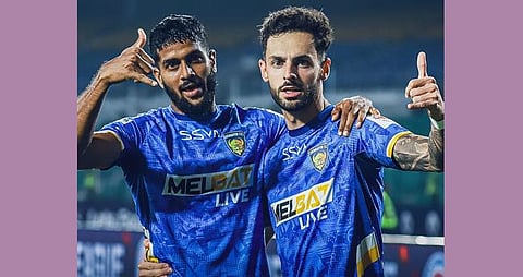 ഐ​എ​സ്എ​ൽ: ഹൈ​ദ​രാ​ബാ​ദ് എ​ഫ്സി​ക്കെ​തി​രെ ചെ​ന്നൈ​യി​ൻ എ​ഫ്സി​ക്ക് ജ​യം | Indian Super League