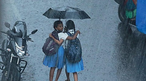 School holiday due to heavy rain