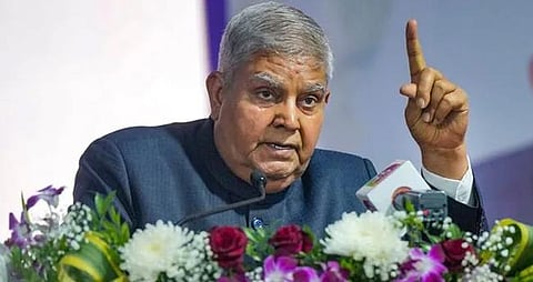 ക​ർ​ഷ​ക പ്ര​ക്ഷോ​ഭം വീ​ണ്ടും ക​ത്തു​ന്നു; സ​ർ​ക്കാ​രി​നെ​തി​രേ വി​മ​ർ​ശ​ന​വു​മാ​യി ഉ​പ​രാ​ഷ്ട്ര​പ​തി | Jagdeep Dhankhar