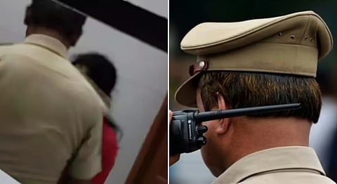 പരാതി പറയാനെത്തിയ യുവതിയെ കയറിപ്പിടിച്ചു, വീഡിയോ വൈറലായതിന് പിന്നാലെ ഡിവൈഎസ്പിയെ സർവീസിൽ നിന്ന് സസ്‌പെൻഡ് ചെയ്തു | Sexual assault against woman