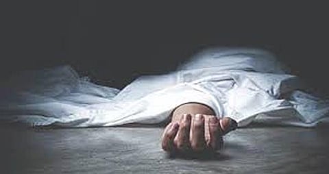 Debt, Young man commits suicide on son's precoius day
