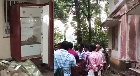 എറണാകുളത്ത് ഫ്രിഡ്ജില്‍ പ്ലാസ്റ്റിക് കവറില്‍ പൊതിഞ്ഞ നിലയില്‍ അസ്ഥികൂടം; കണ്ടെത്തിയത് അടച്ചിട്ട വീട്ടില്‍ നിന്ന്