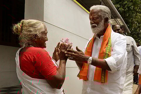 On the campaign trail: Kummanam's burden of getting the lotus to bloom in Kerala