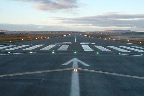 Airport runway