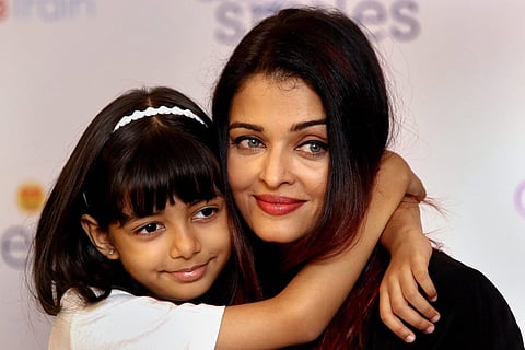 Aishwarya Rai Bachchan with daughter Aaradhya