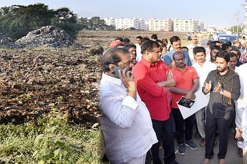 Dumping ground in Vijayawada’s Ajit Singh Nagar to be turned into a park