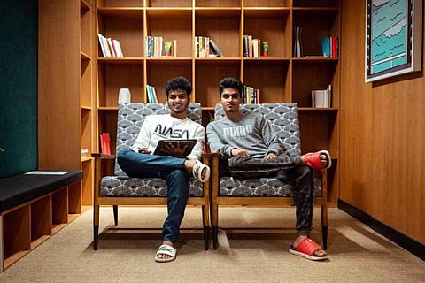 Havenspire co-founder Akash Jayan and Ritvik Vipin